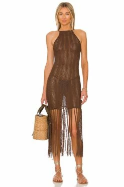 Summer 2022 Deasia Crochet Fringe Dress