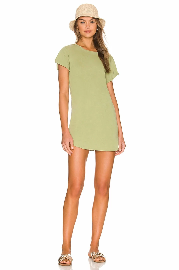 Summer 2022 Dresses Green The Jeannie Tee Shirt Dress 1 Summer 2022 Dresses Green The Jeannie Tee Shirt Dress
