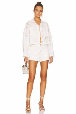 Fall 2022 Valentina Embroidered Shorts Bottoms