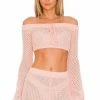 Summer 2022 Andy Off Shoulder Sweater