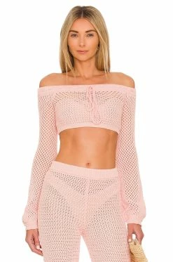 Summer 2022 Andy Off Shoulder Sweater