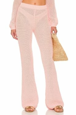 Summer 2022 Bottoms Andy Open Stitch Knit Pant
