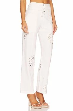 Fall 2022 Valentina Embroidered Pants Bottoms