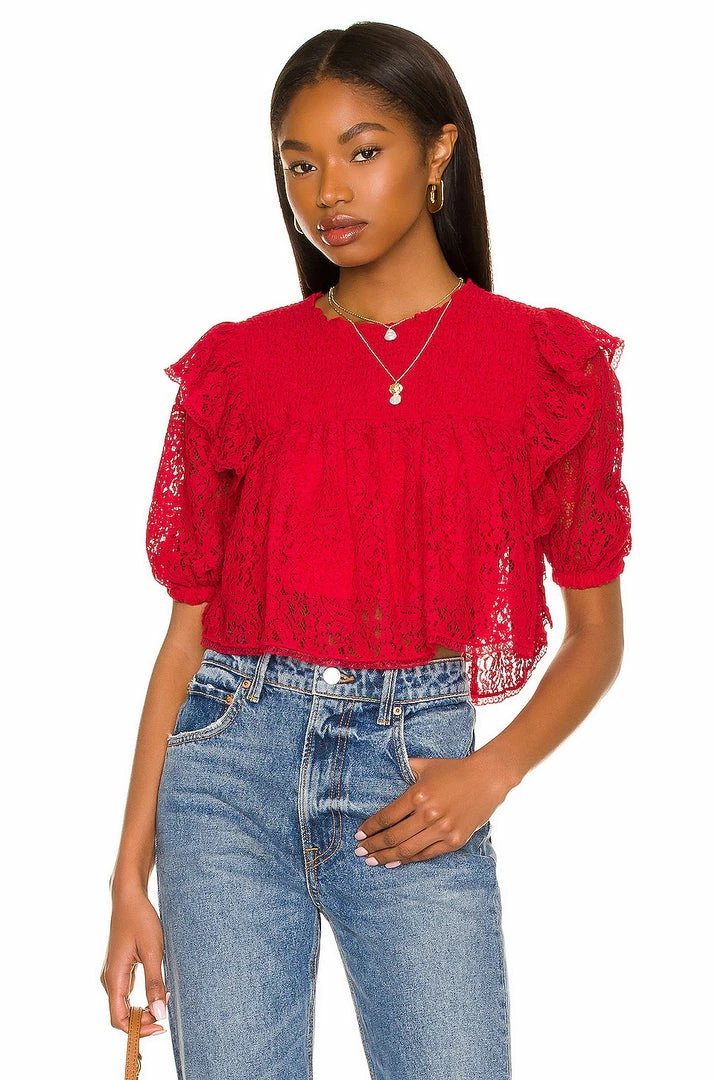 Spring 2021 Ashley Lace Top Tops 1 Spring 2021 Ashley Lace Top Tops