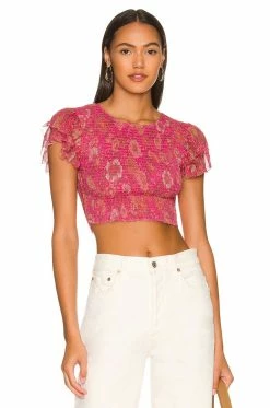 Summer 2022 Corinne Smocked Top