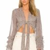 Fall 2022 Tatum Tie Top Tops