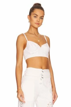 Fall 2022 Tops Valentina Embroidered Bra Top 5 Fall 2022 Tops Valentina Embroidered Bra Top