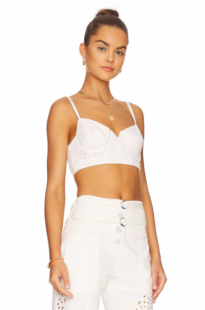 Fall 2022 Tops Valentina Embroidered Bra Top 2 Fall 2022 Tops Valentina Embroidered Bra Top