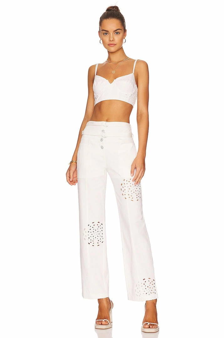 Fall 2022 Tops Valentina Embroidered Bra Top 4 Fall 2022 Tops Valentina Embroidered Bra Top